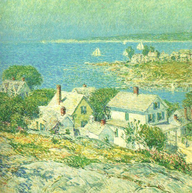 Childe Hassam New England Headlands oil painting picture